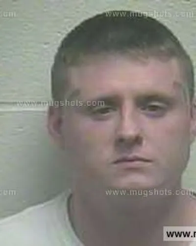 Booking photo of Cody Lee Sallisky, Giles County, Jun 13, 2014