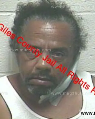 Booking photo of Jerry Gray, Giles County, Oct 20, 2019