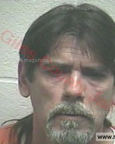 Booking photo of MELVIN HYDE Jr., Giles County, Aug 3, 2016