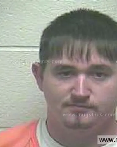 Booking photo of Travis Yates, Giles County, Feb 21, 2015
