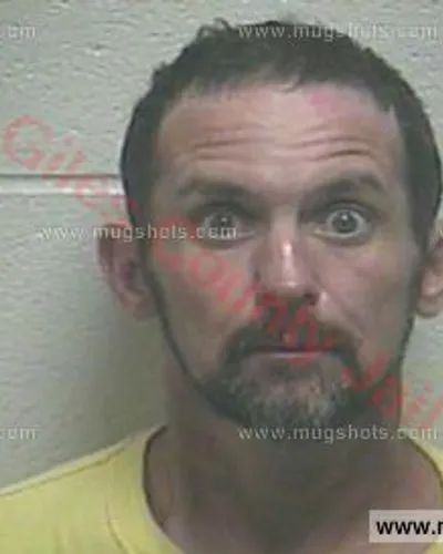 Booking photo of Casey Dean Luffman, Giles County, Sep 26, 2017