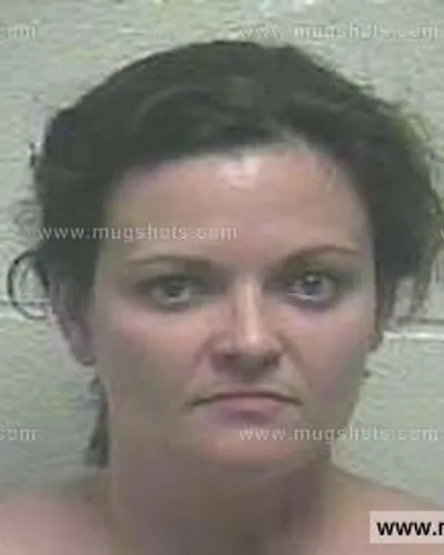 Booking photo of Emily Belew, Giles County, Jul 1, 2013
