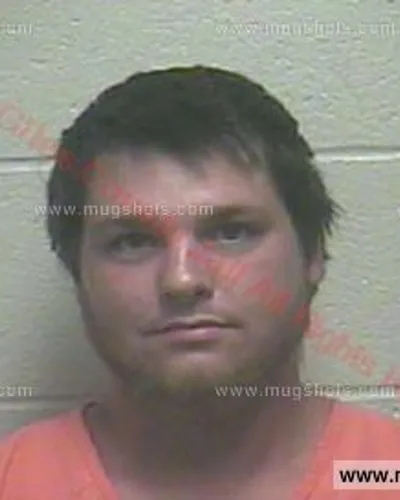 Booking photo of Ethan Kingsley Lovell, Giles County, Aug 25, 2015