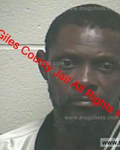 Booking photo of Parnell Oscar Sullivan, Giles County, May 26, 2019