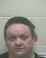 Booking photo of Cheryl Darlene Radtke, Giles County, Jan 10, 2018