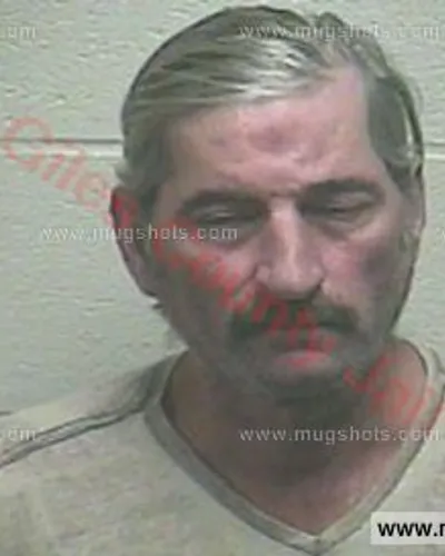 Booking photo of Kelvin Zills, Giles County, Oct 19, 2017