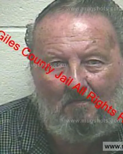 Booking photo of Steven Medley, Giles County, Dec 27, 2018