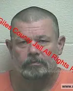 Booking photo of Billy Wade Robbins, Giles County, Nov 14, 2019