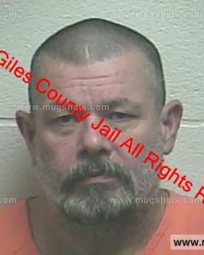 Booking photo of Billy Robbins, Giles County, Nov 14, 2019