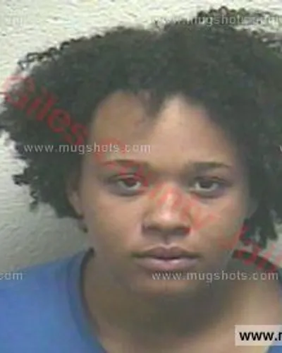Booking photo of Cortney Tiarra White, Giles County, Jun 22, 2018