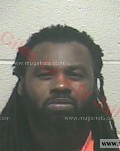 Booking photo of Octavious Rivers, Giles County, Feb 19, 2018