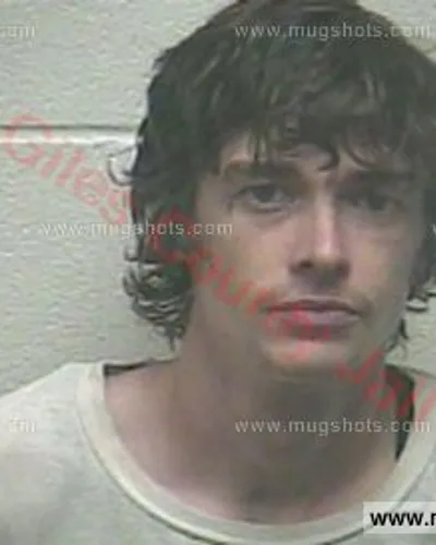 Booking photo of Kyle Kittl, Giles County, Jun 8, 2018