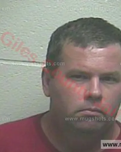 Booking photo of Corey Wilson, Giles County, Jun 5, 2016