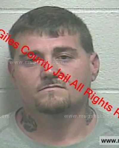 Booking photo of SHANE W TAYLOR, Giles County, May 5, 2019