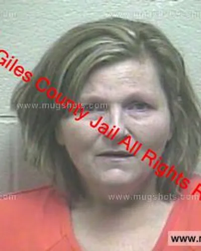 Booking photo of Kristi Gatlin, Giles County, Apr 21, 2019