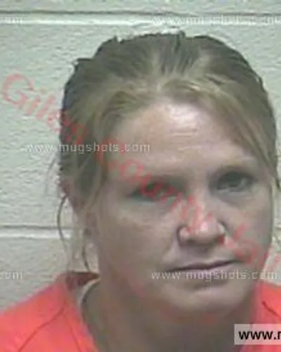 Booking photo of Angela Stange, Giles County, Jun 21, 2017