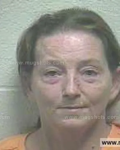 Booking photo of Melanie Tiller, Giles County, Aug 24, 2013