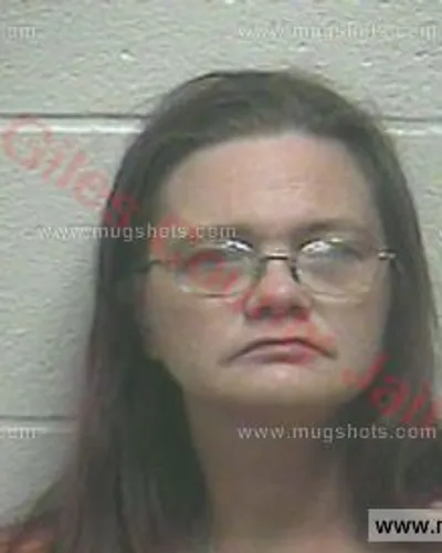 Booking photo of Dana Jolly, Giles County, Apr 7, 2017