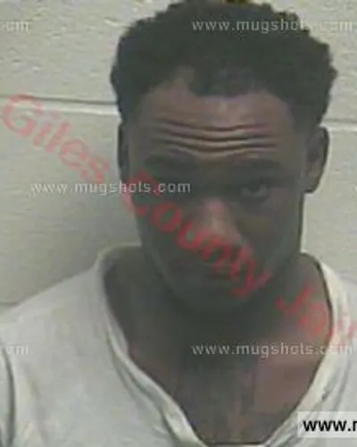 Booking photo of DEQUAN C BALLENTINE, Giles County, Mar 8, 2016