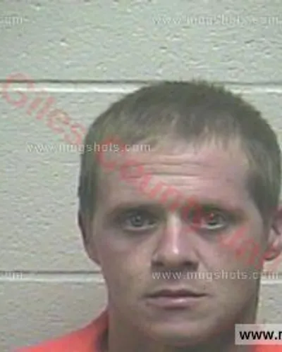 Booking photo of STEPHEN ANTHONY SCOTT, Giles County, Sep 30, 2017