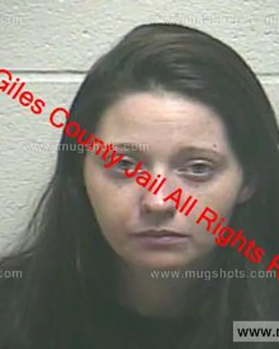 Booking photo of Kelsy Maddox, Giles County, Mar 29, 2020
