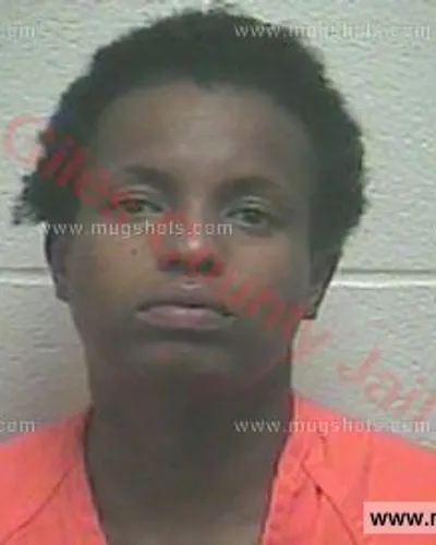 Booking photo of Shena Avance, Giles County, Sep 9, 2017