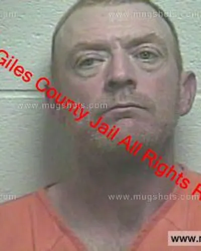 Booking photo of David Eugene Jackson, Giles County, Dec 18, 2019