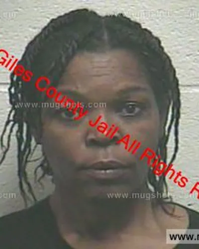 Booking photo of Carisa Ann Simmons, Giles County, Mar 13, 2019