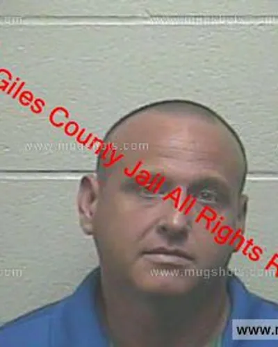 Booking photo of Jason Abernathy, Giles County, Sep 27, 2019