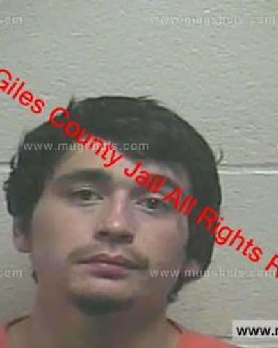 Booking photo of Curtland Bolane Terry, Giles County, Dec 25, 2018