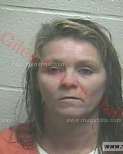 Booking photo of Patricia D Mccoy, Giles County, Aug 6, 2016