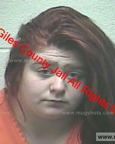 Booking photo of Autumn Bass, Giles County, May 11, 2019