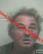 Booking photo of DAVID W WILBURN, Giles County, Feb 4, 2020