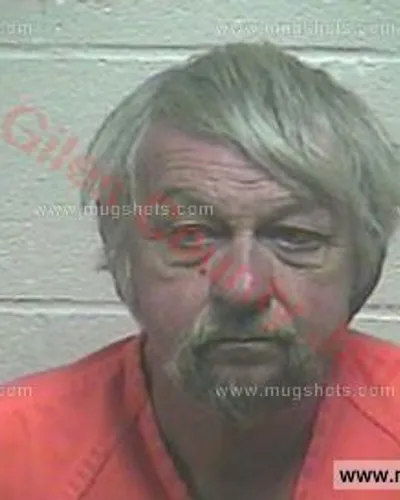 Booking photo of Raymond Bartlett, Giles County, May 3, 2018