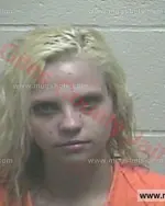 Booking photo of Mikaela Brynn Sauls, Giles County, May 29, 2018