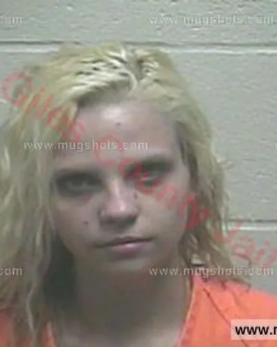 Booking photo of Mikaela Brynn Sauls, Giles County, May 29, 2018