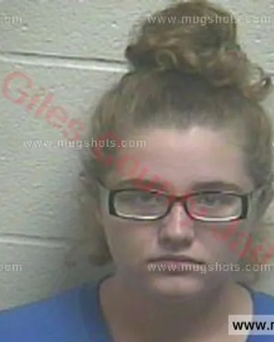 Booking photo of Annora Robinson, Giles County, May 12, 2016