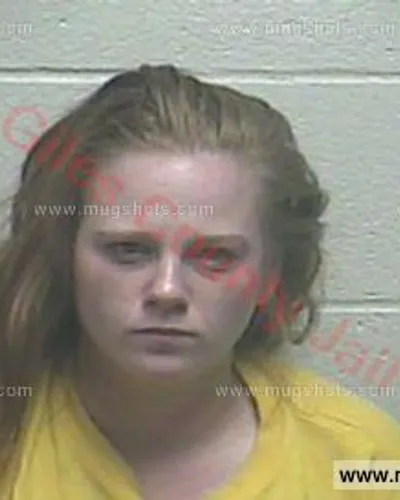 Booking photo of Crystal Riggins, Giles County, Sep 5, 2017