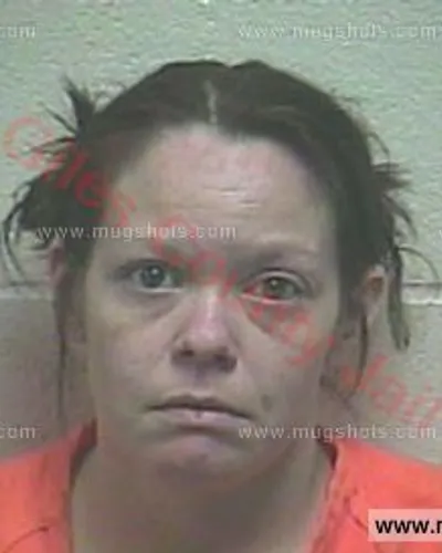 Booking photo of Heather Colwell, Giles County, Apr 17, 2018