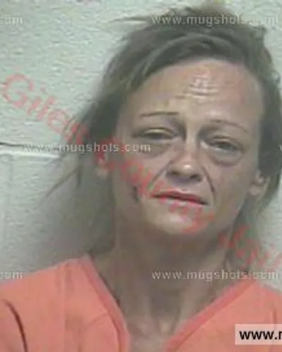 Booking photo of Patricia Lynn Edwards, Giles County, Aug 13, 2016