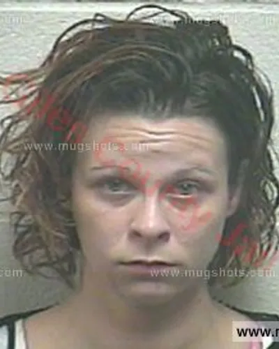 Booking photo of Kayla Hale, Giles County, Aug 24, 2017