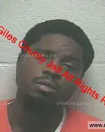 Booking photo of William Geriae Britton, Giles County, Jan 7, 2019