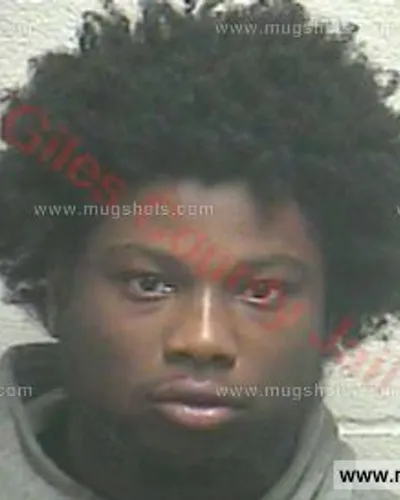 Booking photo of Billy Wayne Cosby, Giles County, Oct 22, 2016