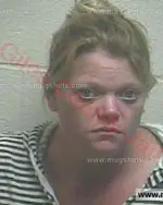 Booking photo of Elizabeth Lake Campbell, Giles County, Apr 6, 2016