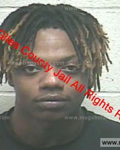 Booking photo of Thomas Edmiston, Giles County, Sep 27, 2019