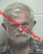 Booking photo of Mickey Joe Campbell Jr., Giles County, Mar 27, 2019