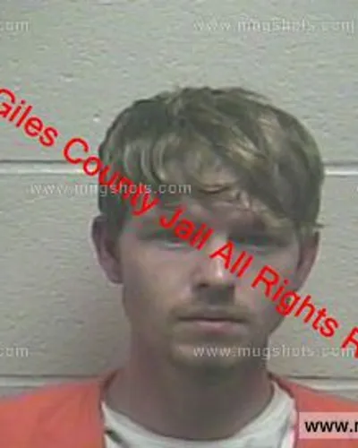 Booking photo of Timothy Keirns, Giles County, Dec 25, 2018