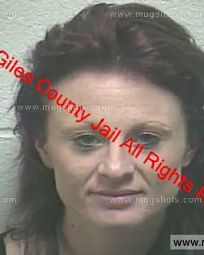 Booking photo of Chelsea Mcgill, Giles County, Apr 23, 2019
