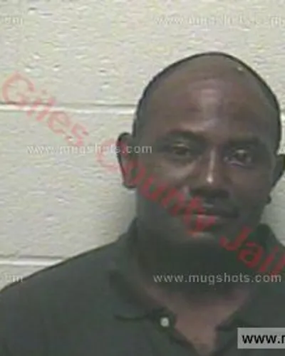 Booking photo of Timothy Maurice Reynolds, Giles County, Jan 3, 2016