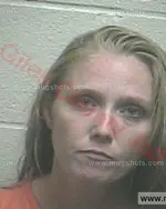 Booking photo of Whitney Blair Abernathy, Giles County, Aug 11, 2016